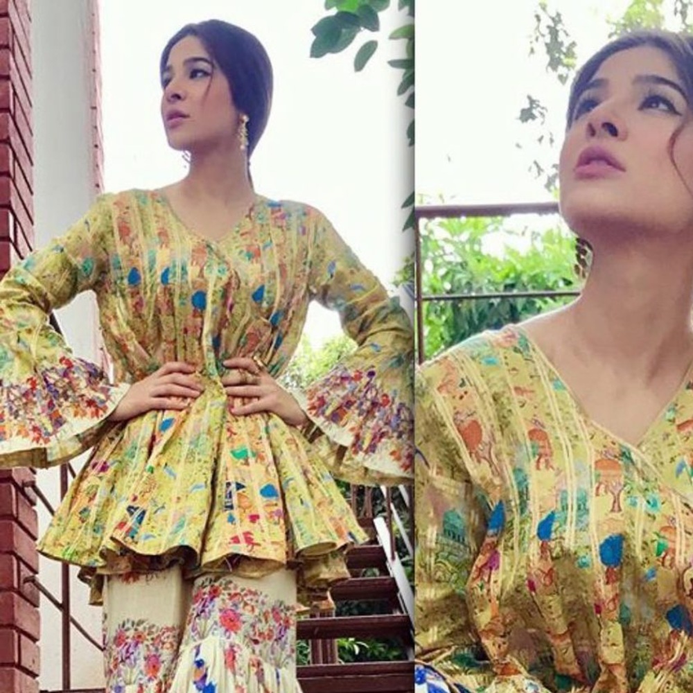 Gorgeous designer multi colored tunic